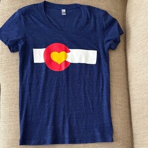 American Apparel Navy Blue T-Shirt